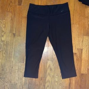 Nike Black Capris